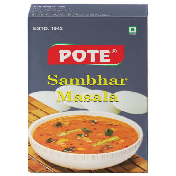 sambhar masala - front