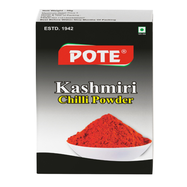 Kashmiri Chilli Powder - box - front