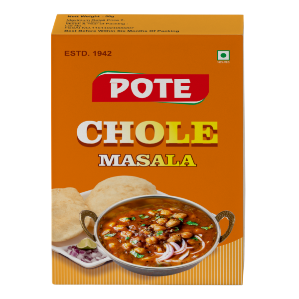 chole masala - front